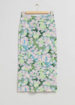 & Other Stories 90s Look Pencil Skirt Viola | NOS-SN114154