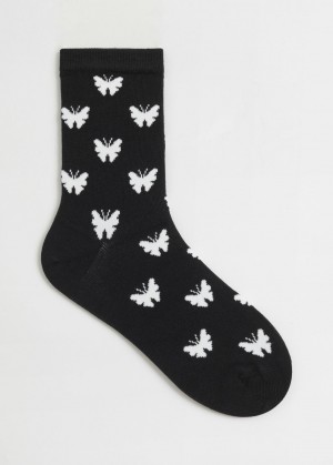 & Other Stories Butterfly Socks | NOS-SN114907