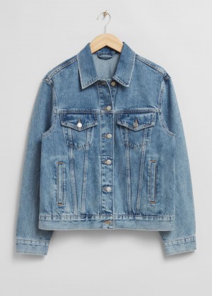 & Other Stories Denim Jacket Blu | NOS-SN113767