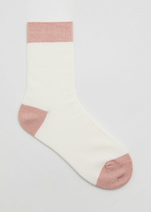 & Other Stories Glitter Foderati Rib Socks | NOS-SN114913