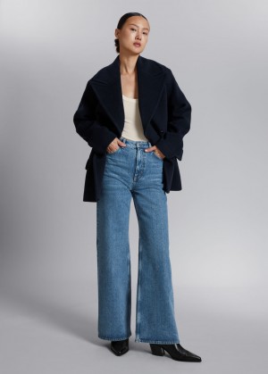 & Other Stories Larghe Jeans Blu | NOS-SN114236