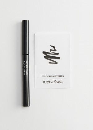 & Other Stories Satiny Black Eye Marker | NOS-SN114878