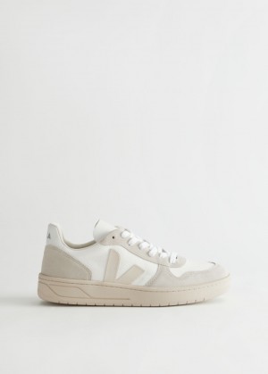 & Other Stories Veja V-10 Sneakers Beige | NOS-SN114409