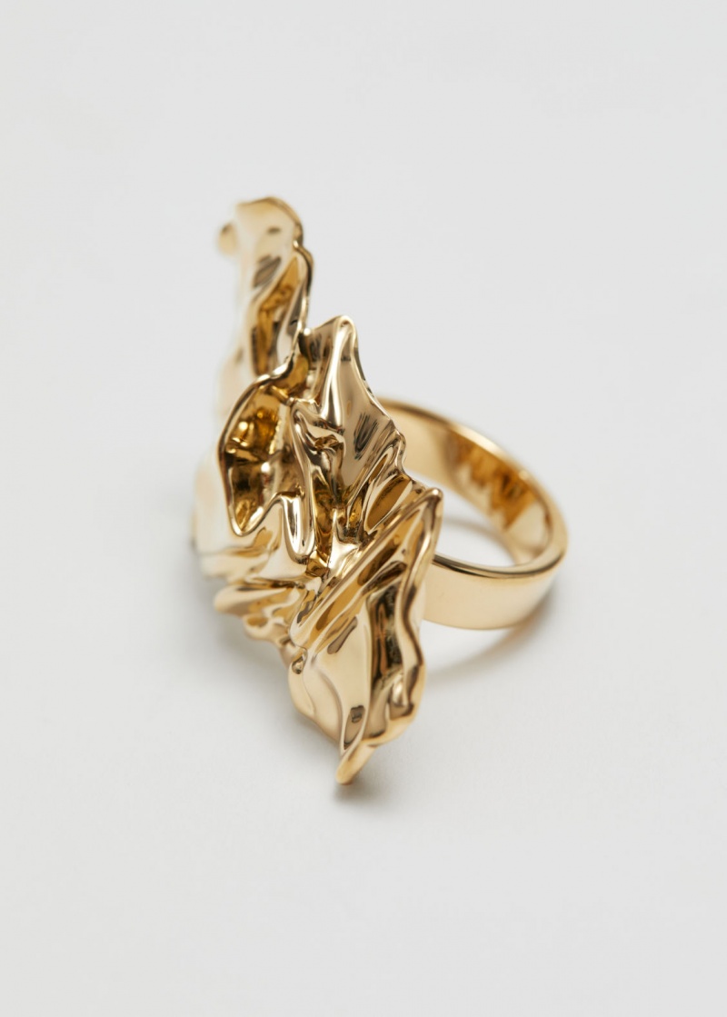 & Other Stories Bold Sculptural Ring Oro | NOS-SN114712