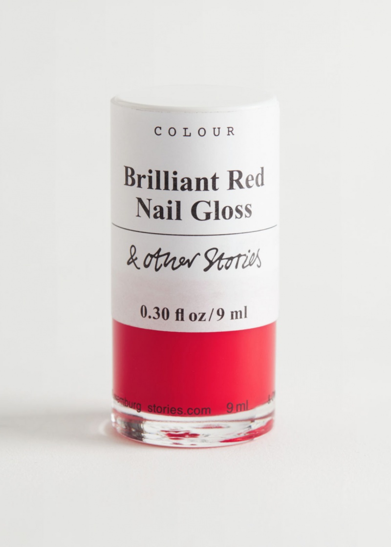 & Other Stories Brilliant Red Nail Gloss | NOS-SN114819