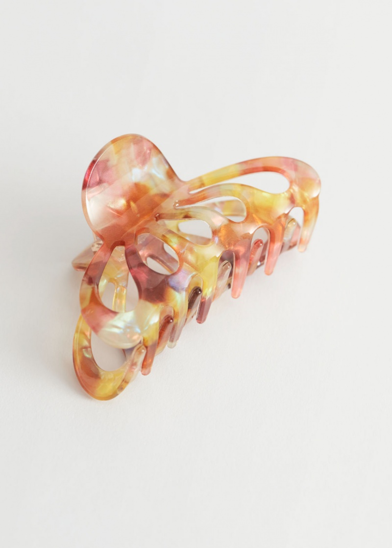 & Other Stories Butterfly Claw Clip Arancioni | NOS-SN114655