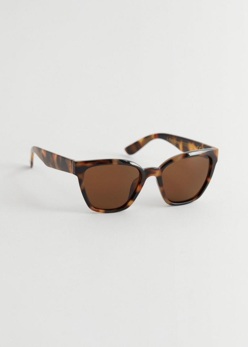 & Other Stories Cat Eye Sunglasses Nere | NOS-SN114589