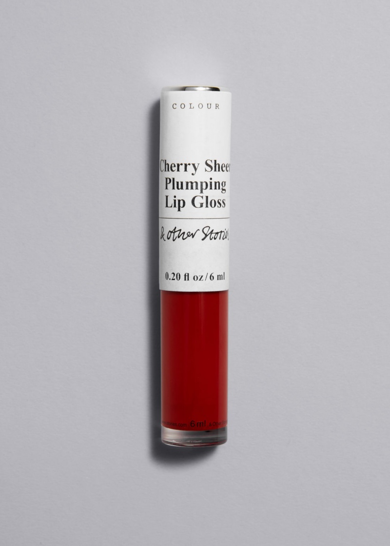 & Other Stories Cherry Sheer Plumping Lip Gloss | NOS-SN114897