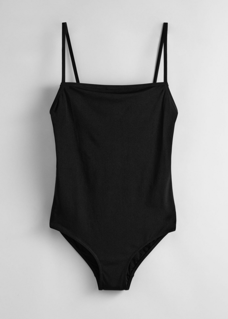 & Other Stories Cinturino Swimsuit Nere | NOS-SN114743