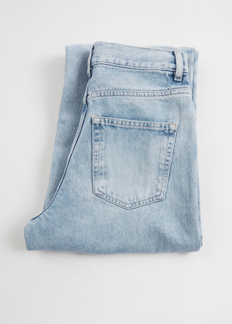 & Other Stories Dritto Jeans Blu Chiaro | NOS-SN114233