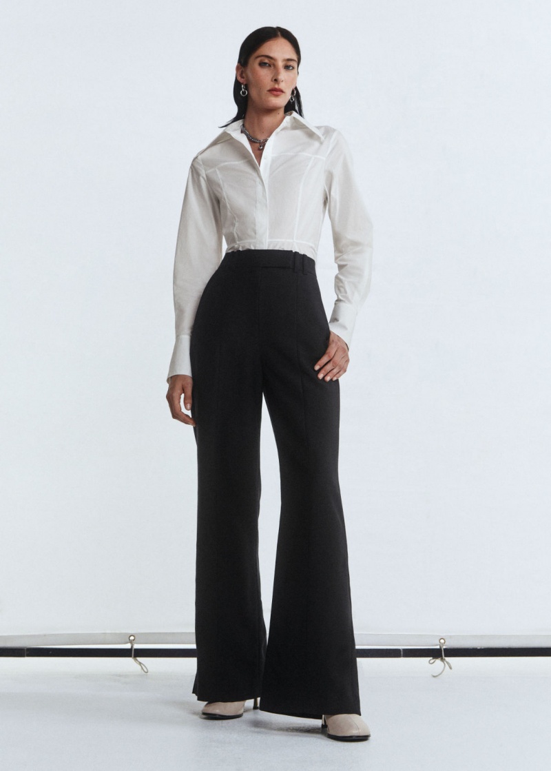 & Other Stories Dritto Trousers Nere | NOS-SN114281