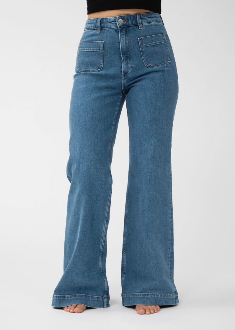 & Other Stories Flared Jeans Blu | NOS-SN114250