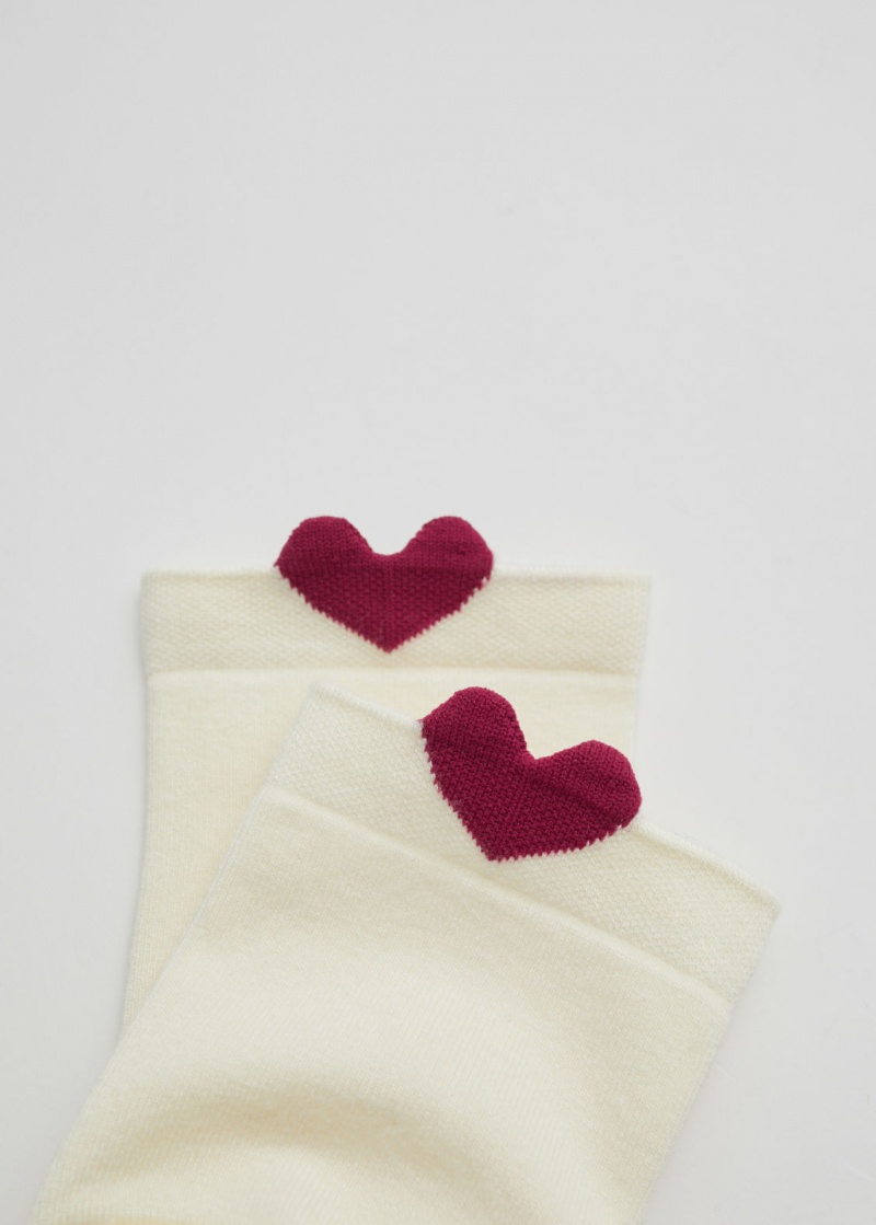 & Other Stories Heart Socks | NOS-SN114927