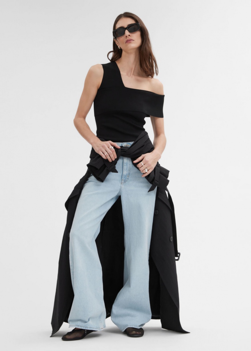 & Other Stories Larghe Jeans Blu Chiaro | NOS-SN114243