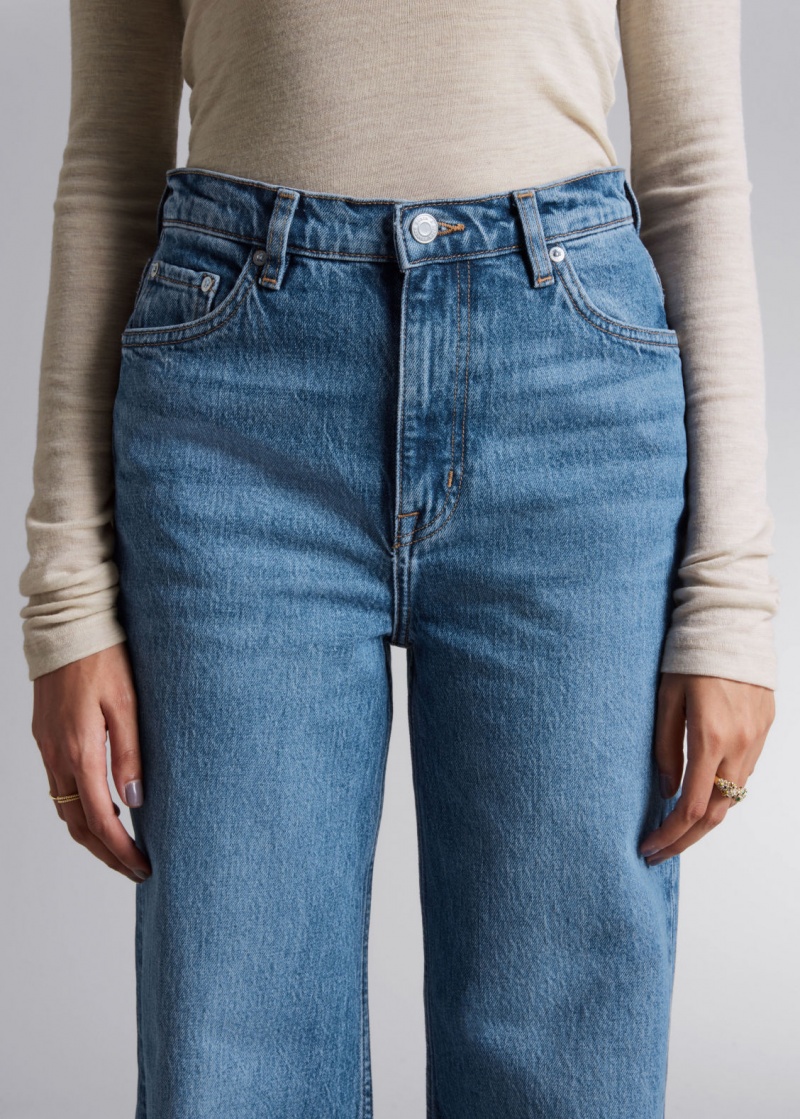 & Other Stories Larghe Jeans Blu | NOS-SN114226