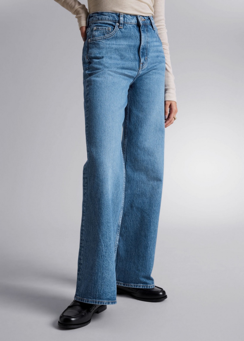 & Other Stories Larghe Jeans Blu | NOS-SN114226