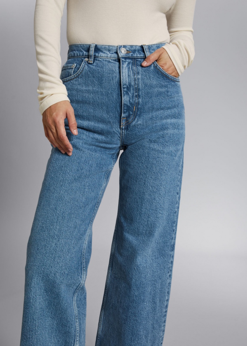 & Other Stories Larghe Jeans Blu | NOS-SN114236