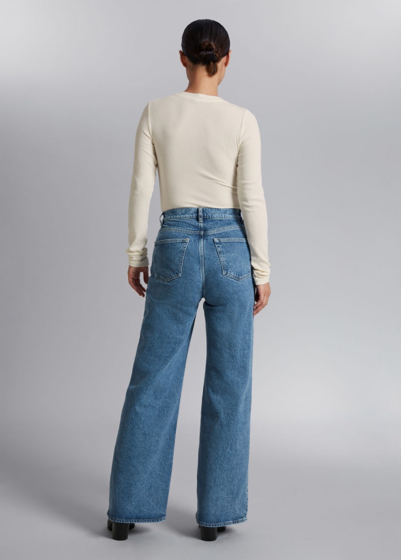 & Other Stories Larghe Jeans Blu | NOS-SN114236