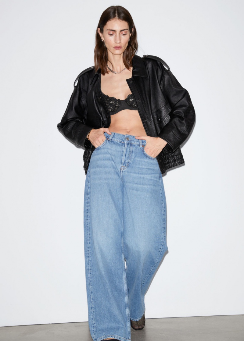 & Other Stories Larghe Jeans Blu | NOS-SN114245