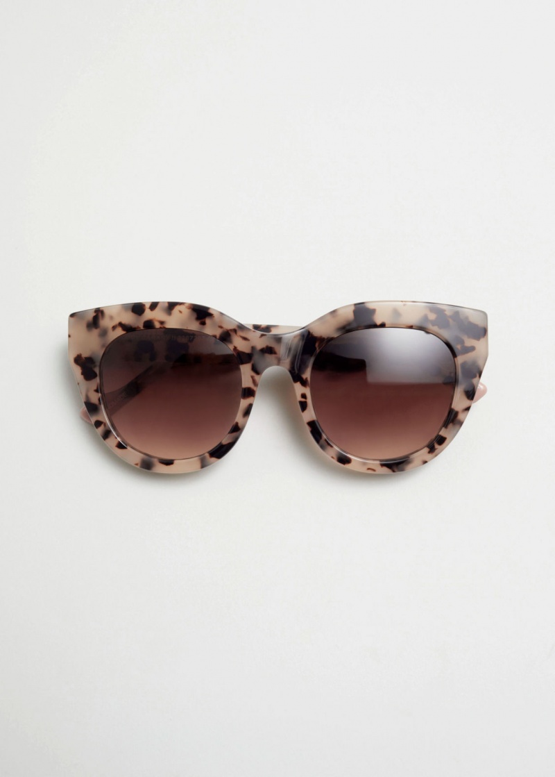 & Other Stories Le Specs Airy Canary Sunglasses Arancioni | NOS-SN114577