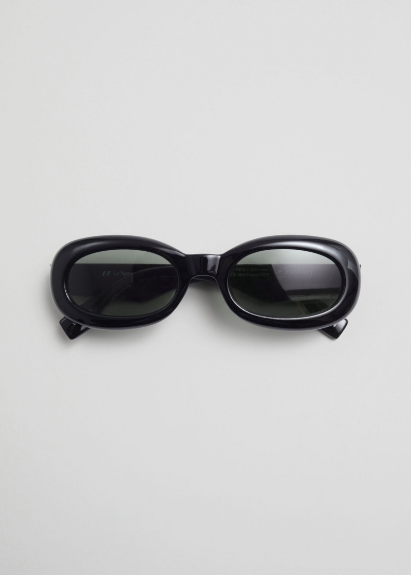 & Other Stories Le Specs Outta Trash Sunglasses Nere | NOS-SN114584