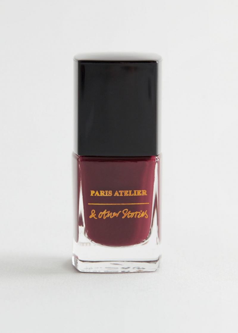 & Other Stories Maroon Joie Nail Polish | NOS-SN114865