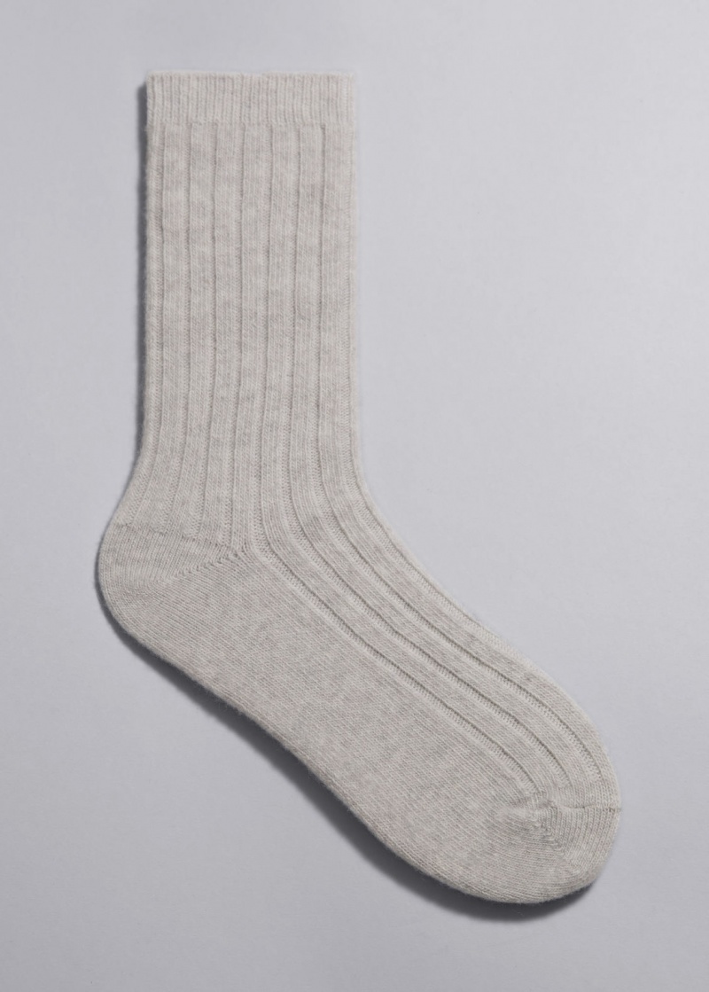 & Other Stories Soft Lana Vergine Socks | NOS-SN114926