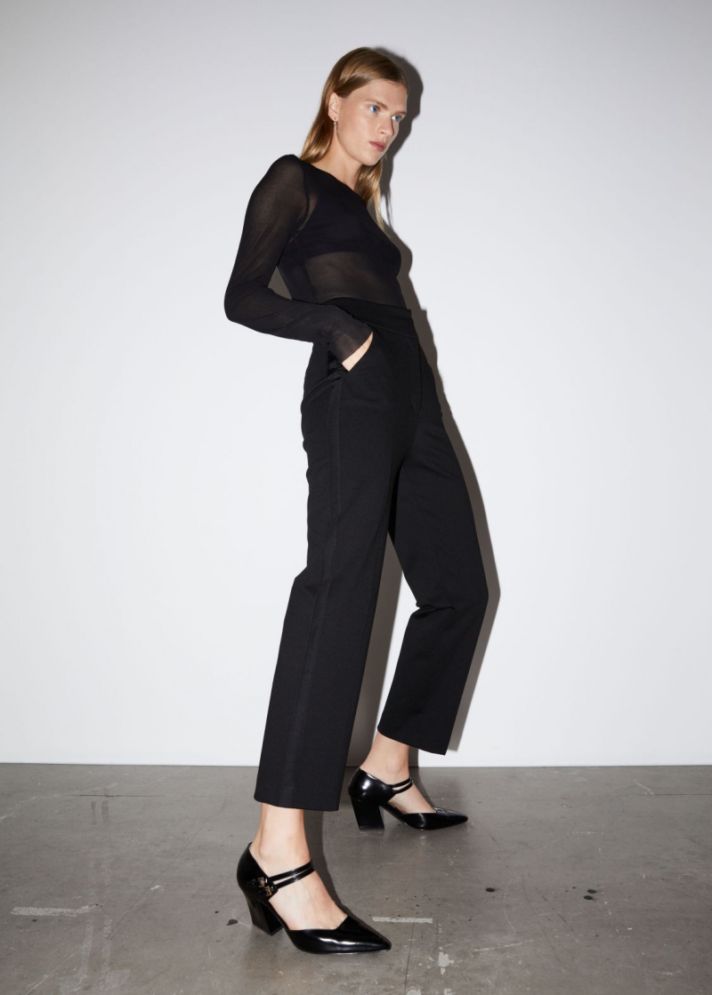 & Other Stories Tailored Trousers Nere | NOS-SN114326