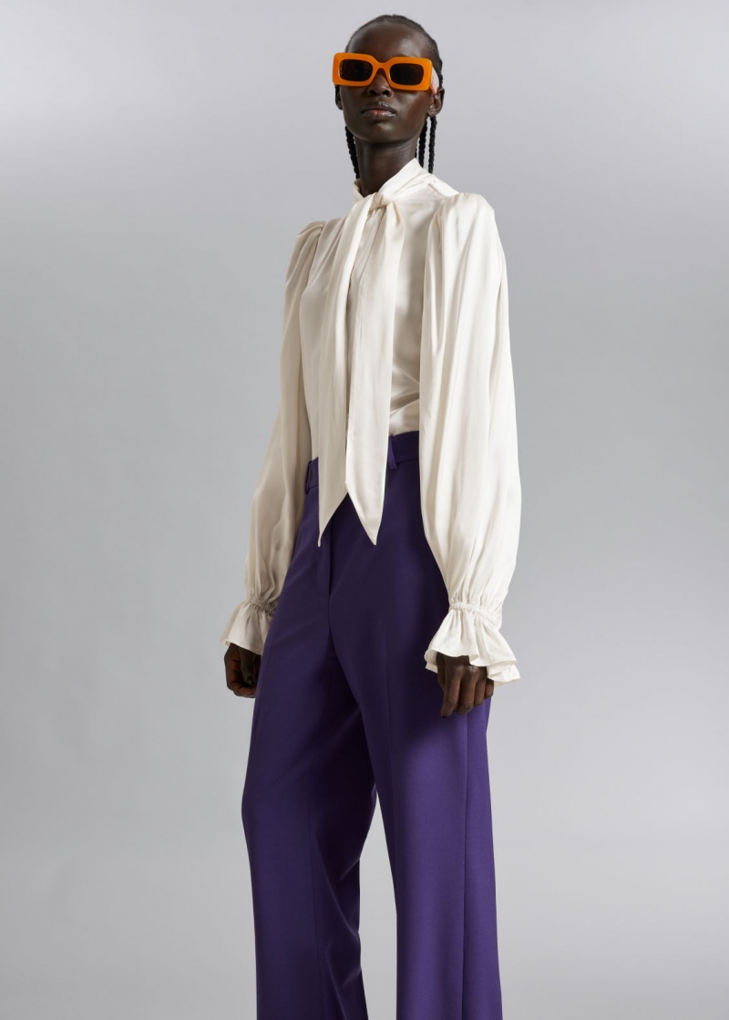 & Other Stories Tailored Trousers Viola | NOS-SN114279