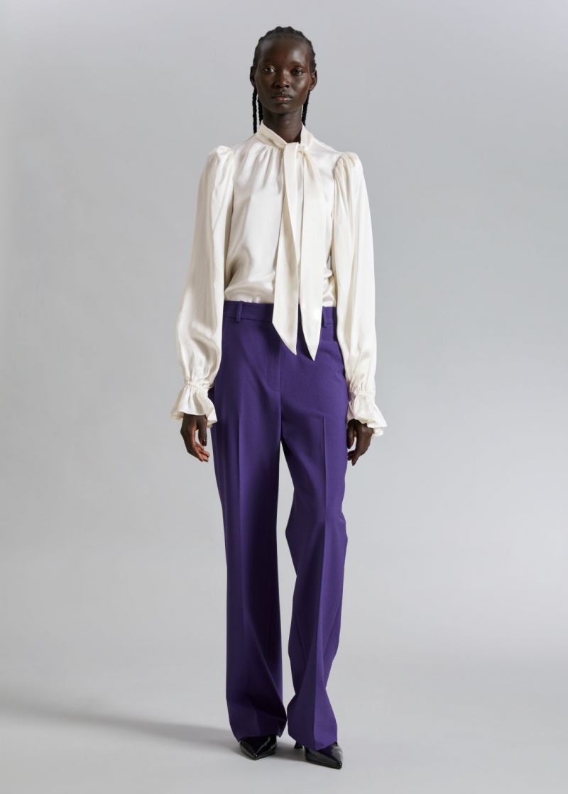 & Other Stories Tailored Trousers Viola | NOS-SN114279