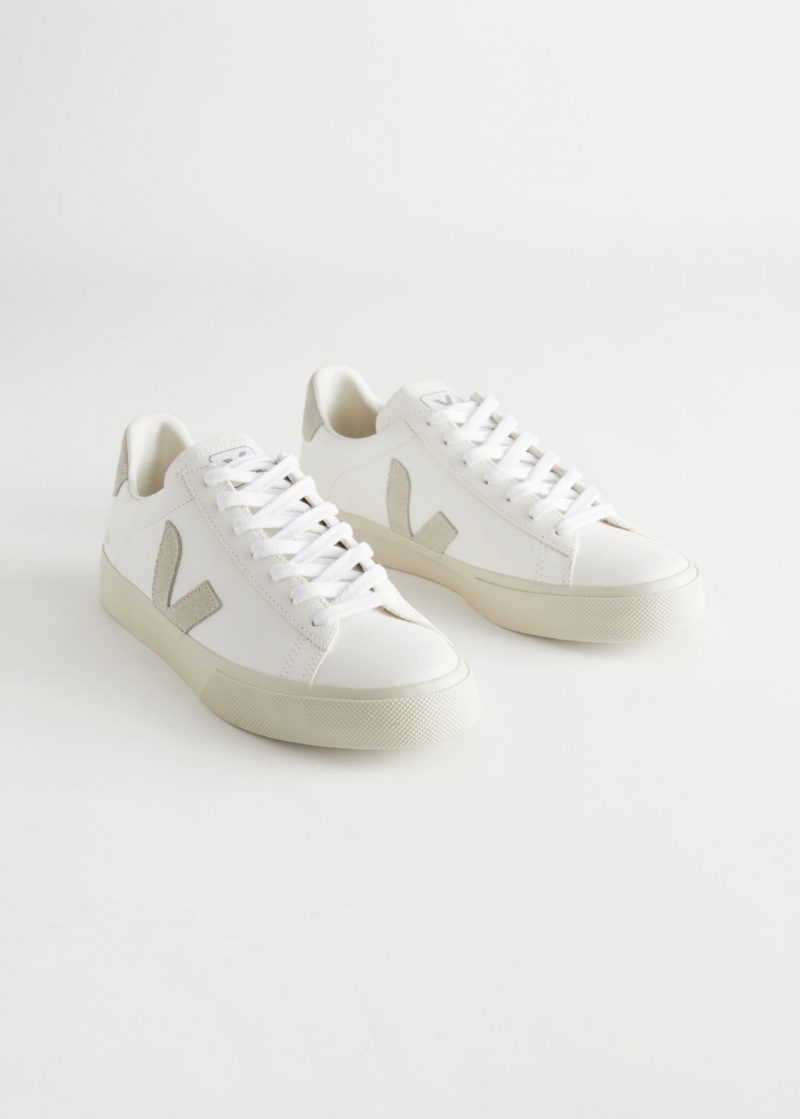 & Other Stories Veja Campo Pelle Sneakers Beige | NOS-SN114415