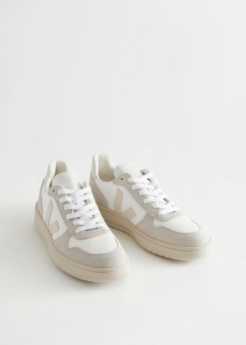 & Other Stories Veja V-10 Sneakers Beige | NOS-SN114409