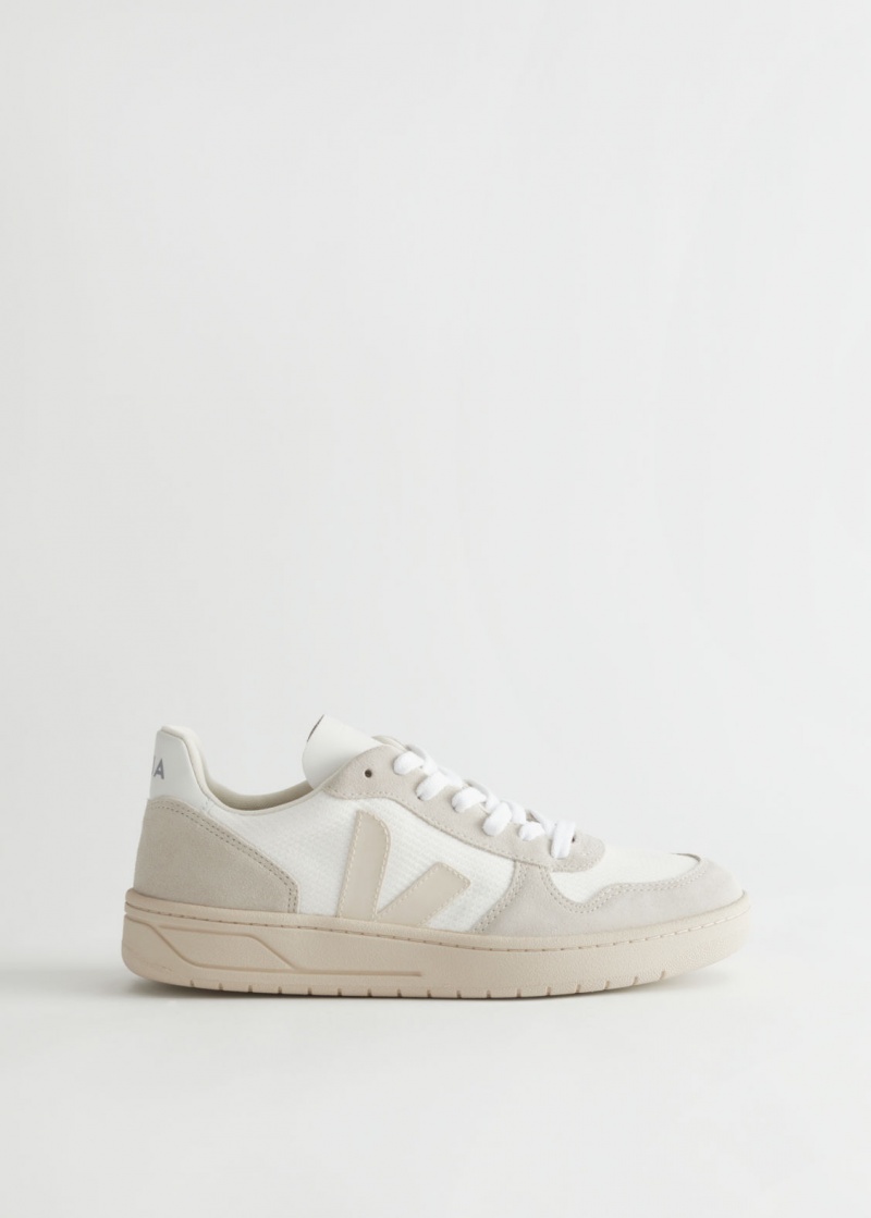 & Other Stories Veja V-10 Sneakers Beige | NOS-SN114409