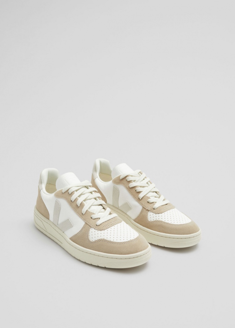 & Other Stories Veja V-10 Sneakers Beige | NOS-SN114411