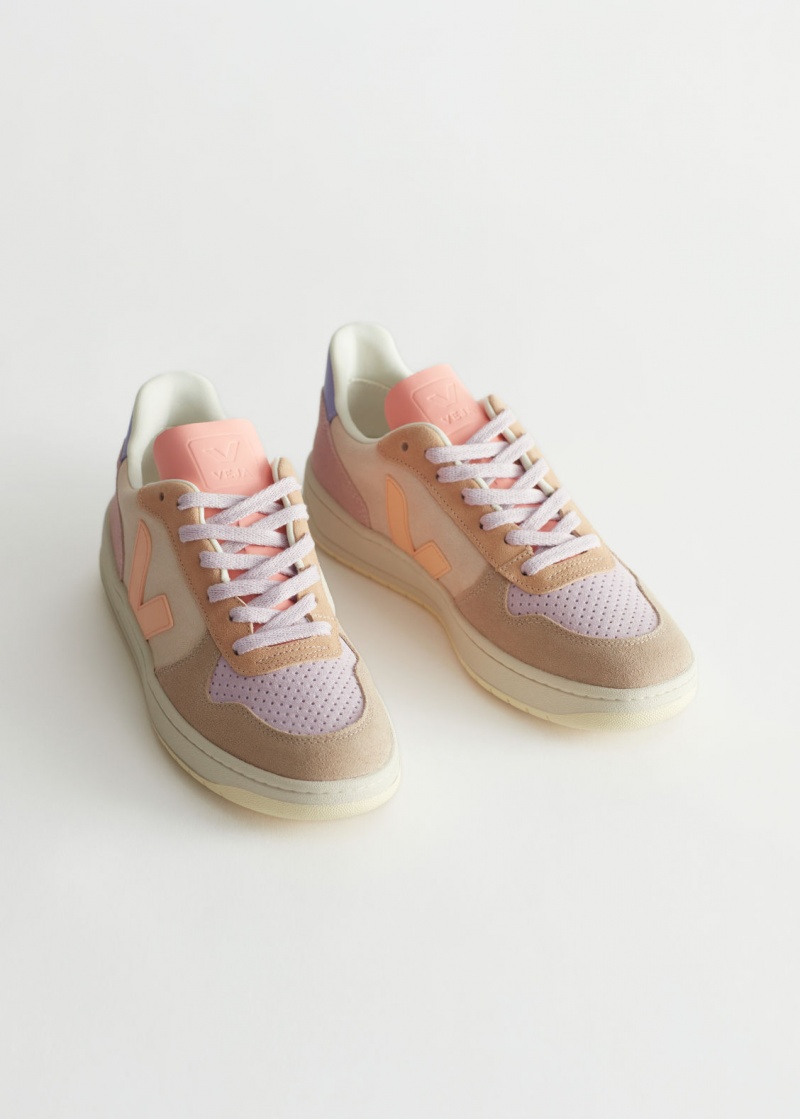 & Other Stories Veja V-10 Sneakers Viola | NOS-SN114405