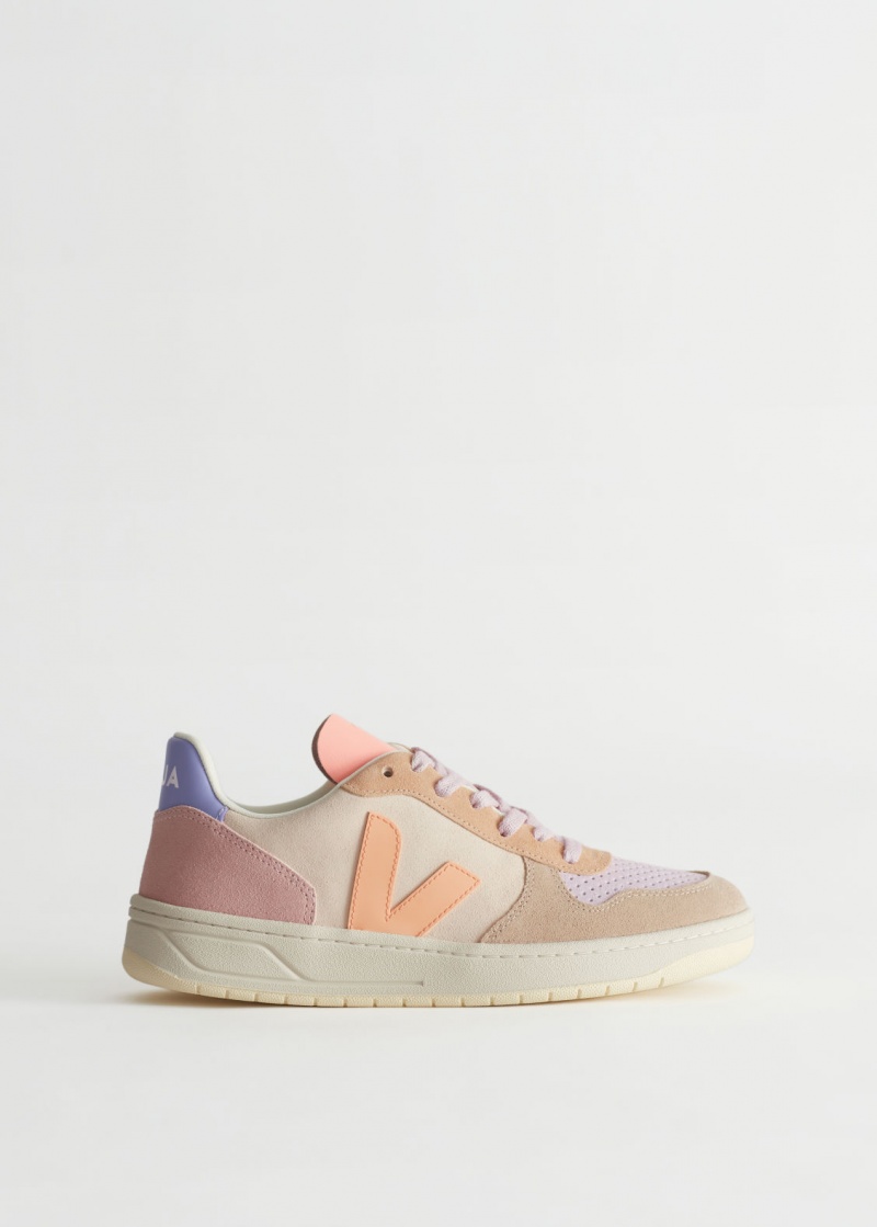 & Other Stories Veja V-10 Sneakers Viola | NOS-SN114405