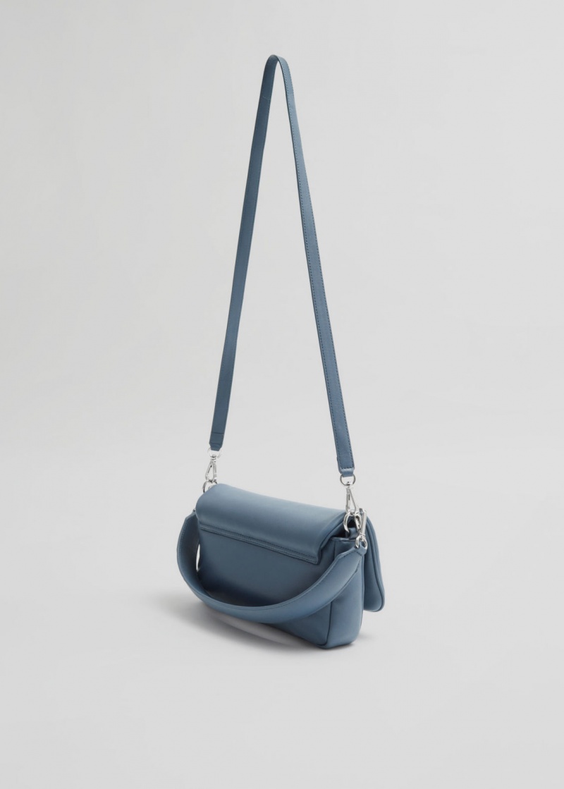 & Other Stories Versatile Crossbody Bag Blu | NOS-SN114528