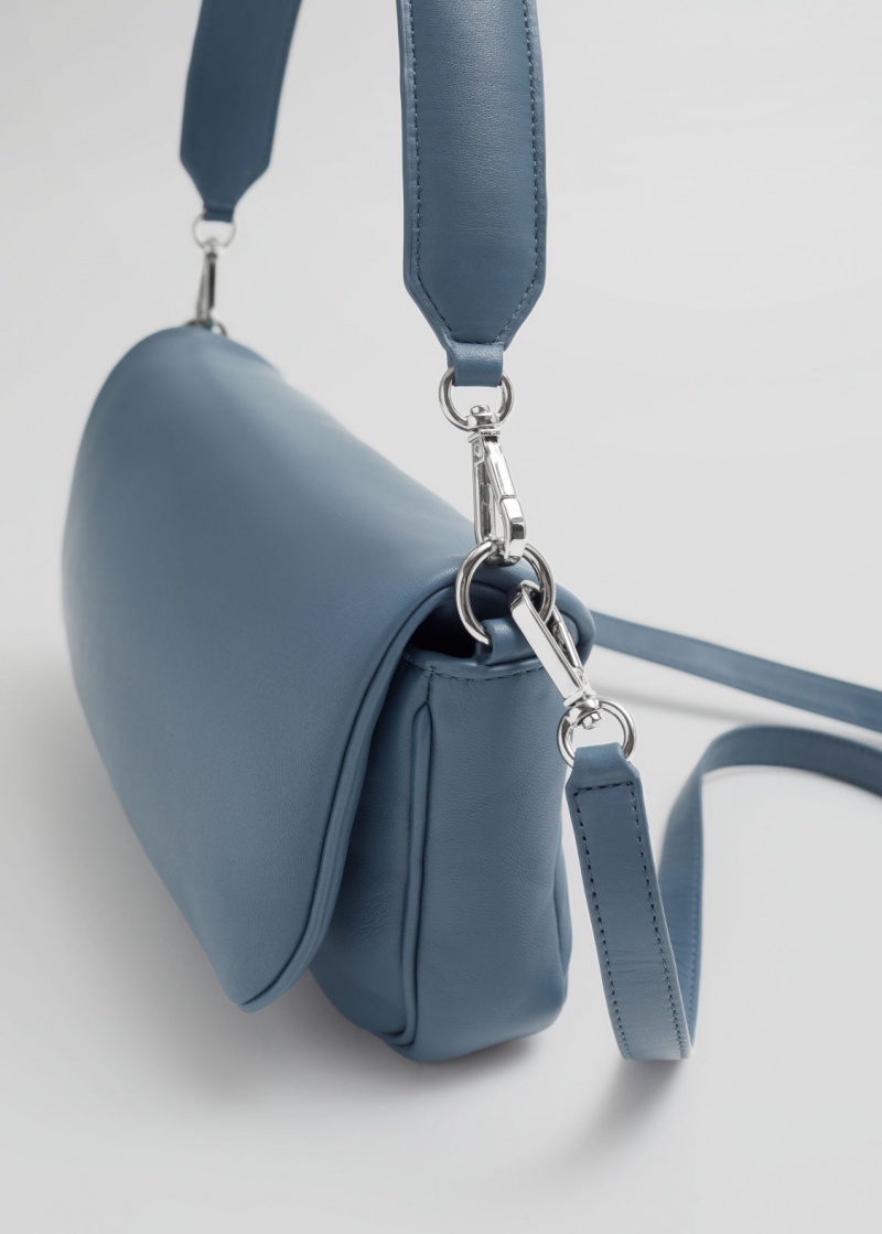 & Other Stories Versatile Crossbody Bag Blu | NOS-SN114528